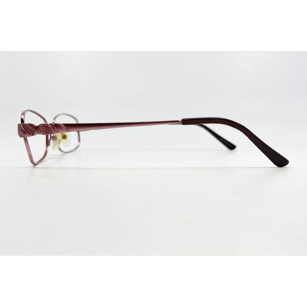 Enhance 3870 Eyeglass Frames Womens Rose Metal Oval 53-17-140